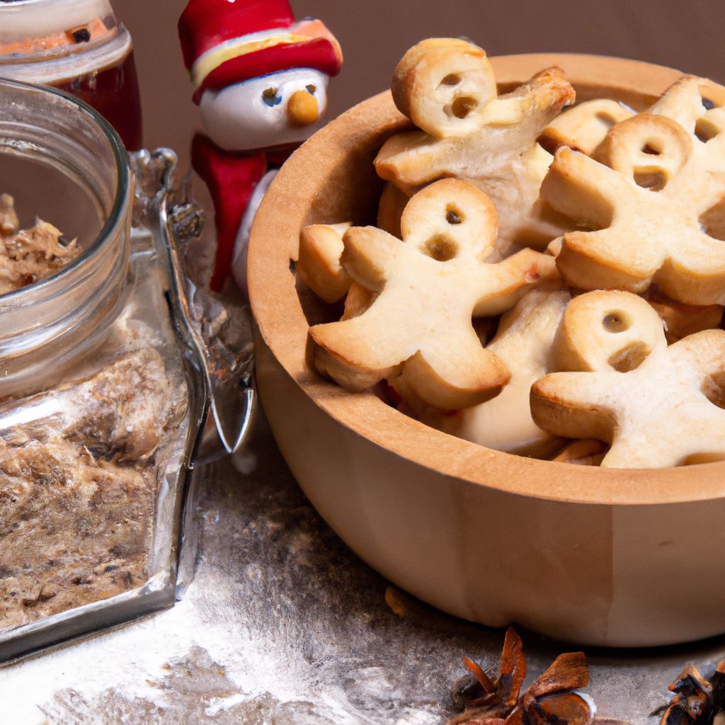 Receita de biscoitos natalinos