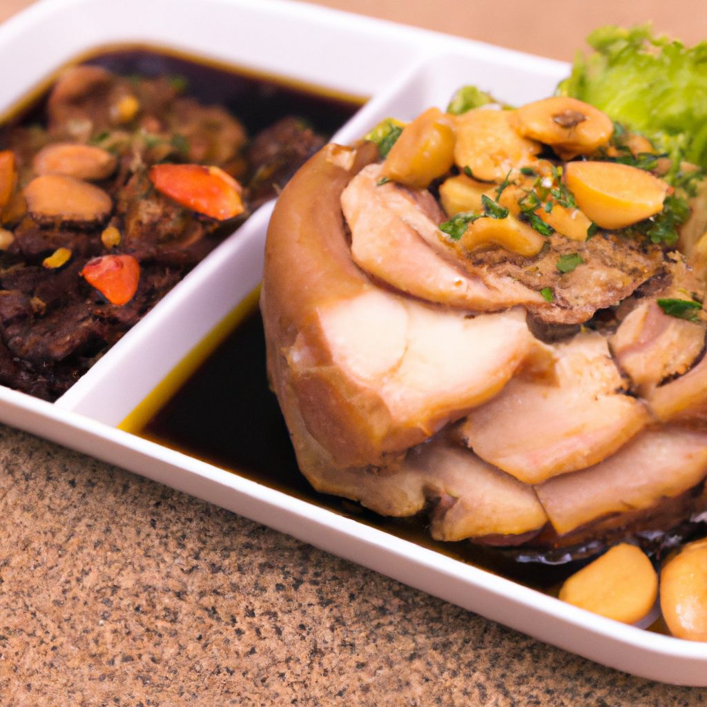 Receita de Carne de porco cozida com molho shoyu