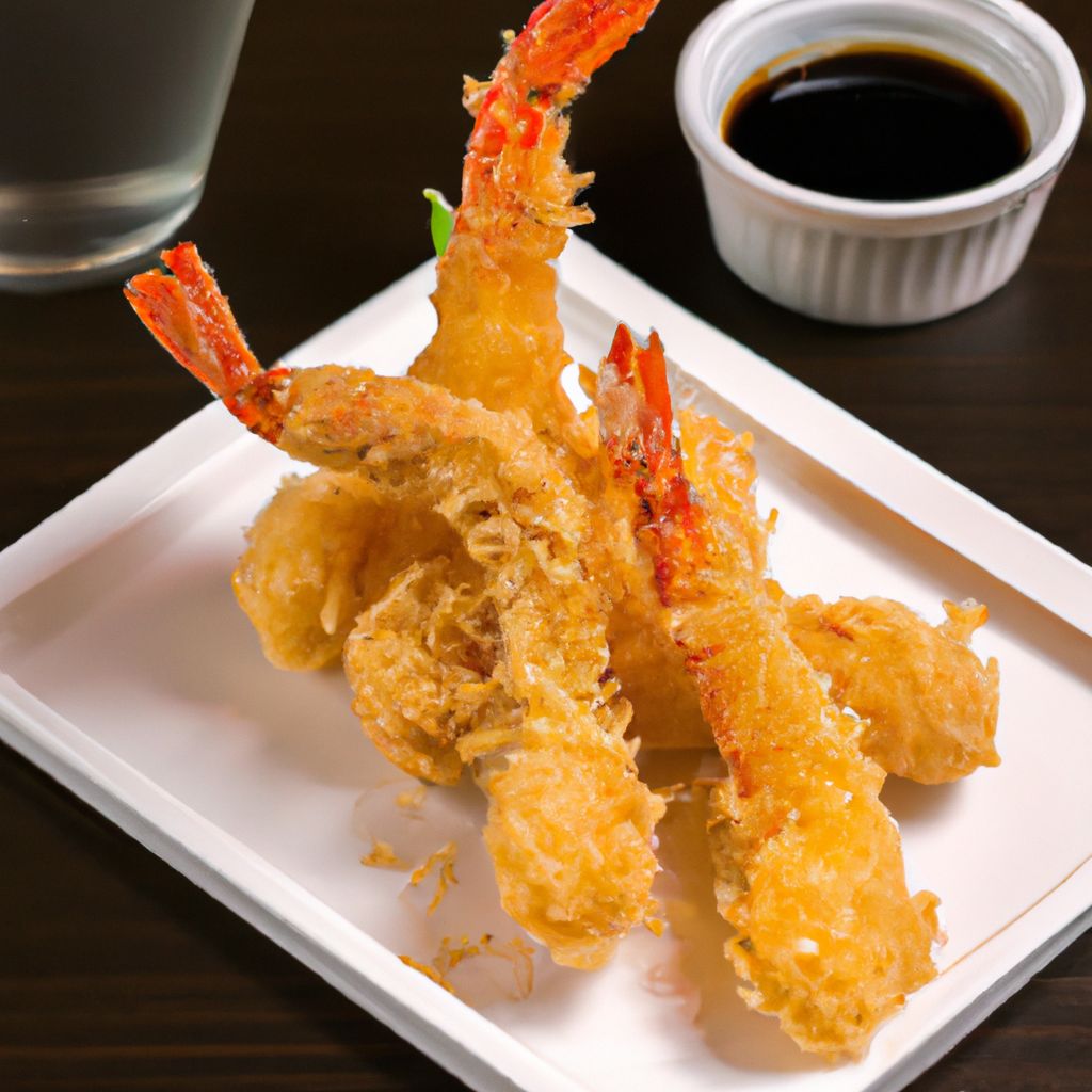 Receita de Ebi no tempura – tempura de camarão