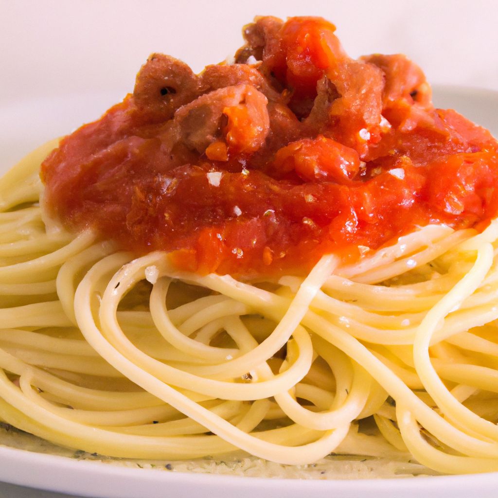 Receita de Espaguete com lula