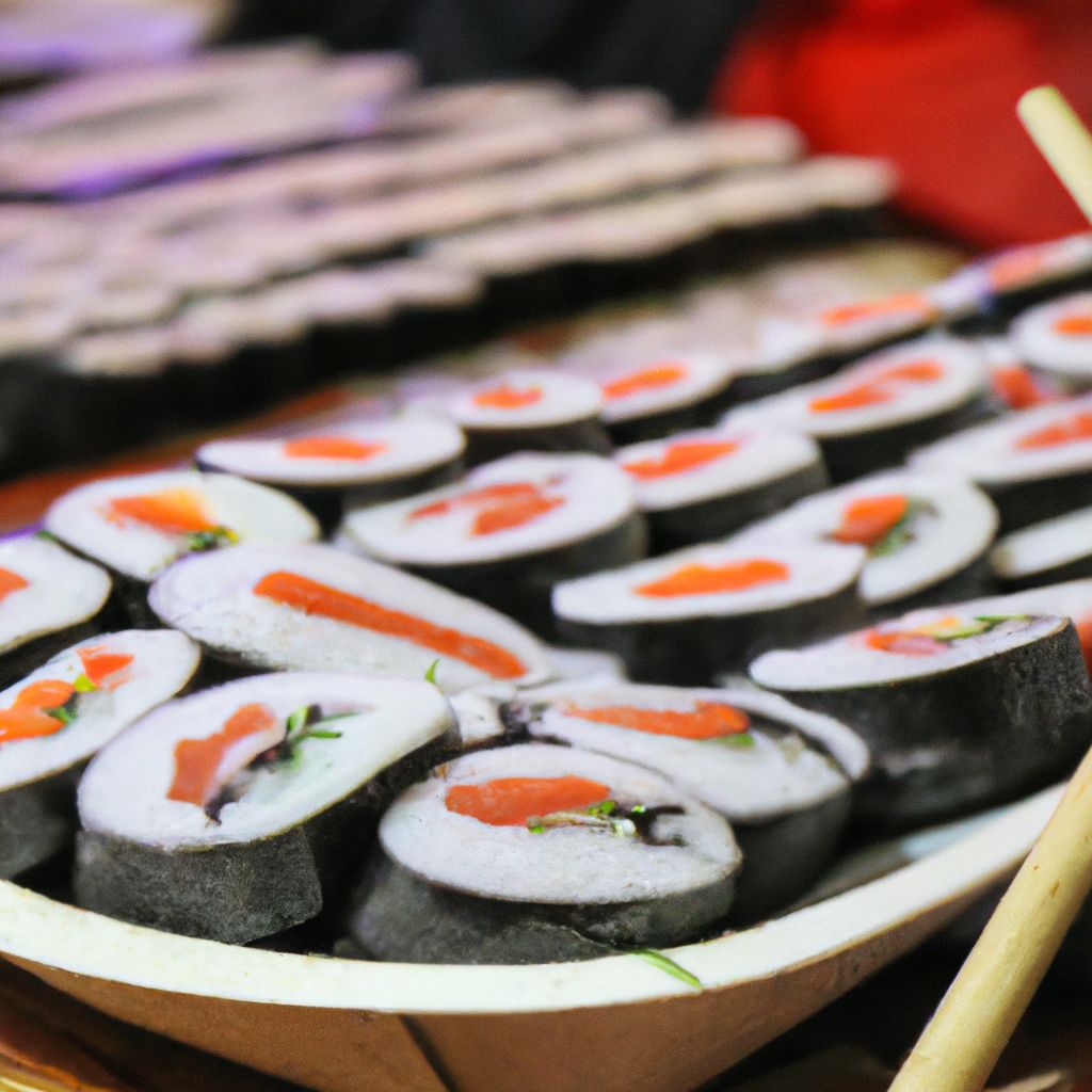Receita de Norimaki-sushi