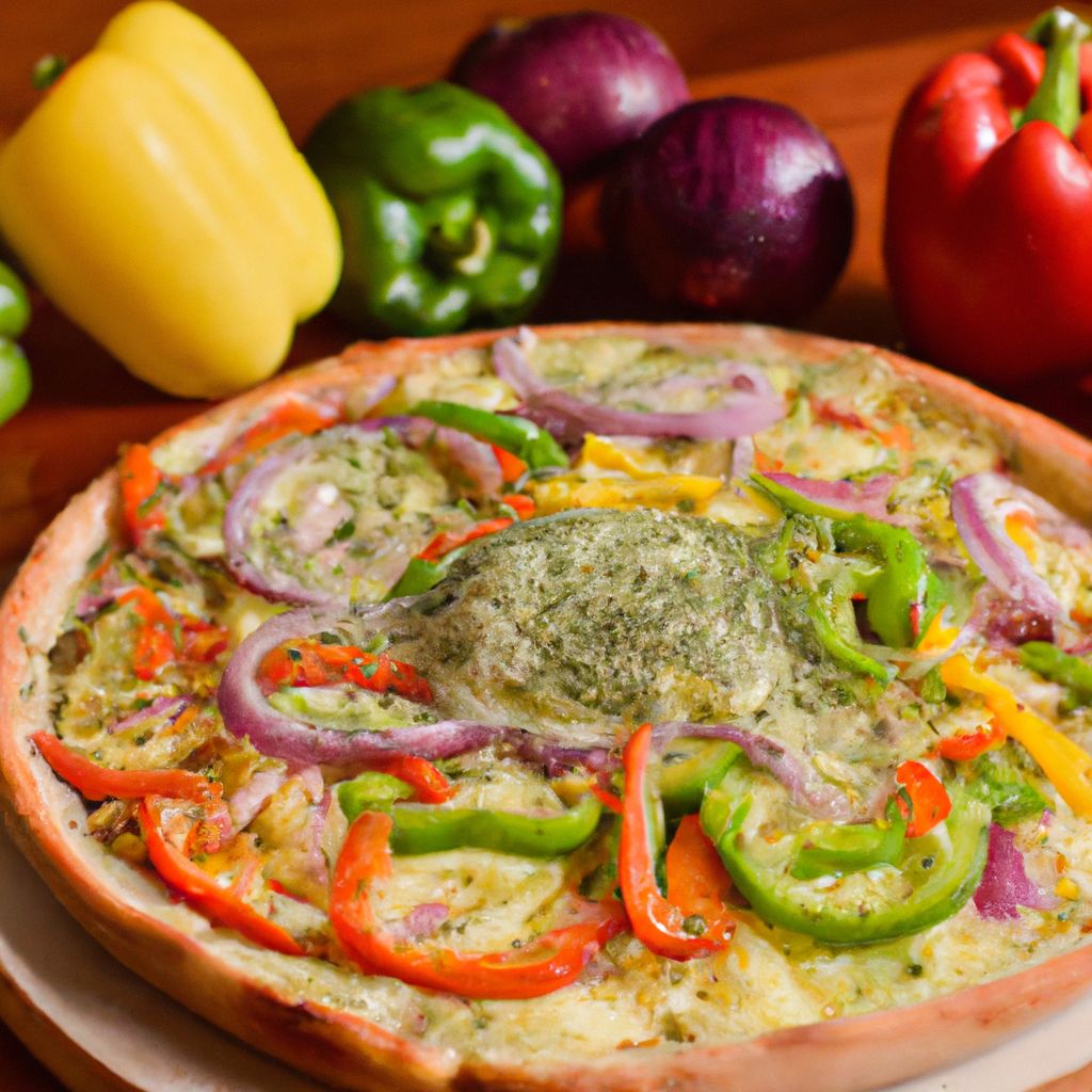 Receita de Pizza com Verduras