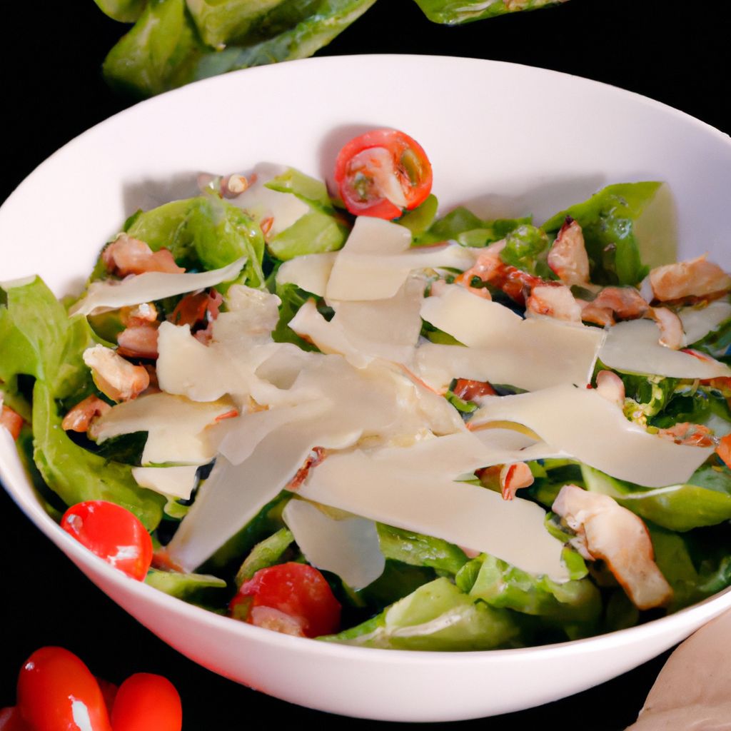 Receita de Salada Caesar Simples