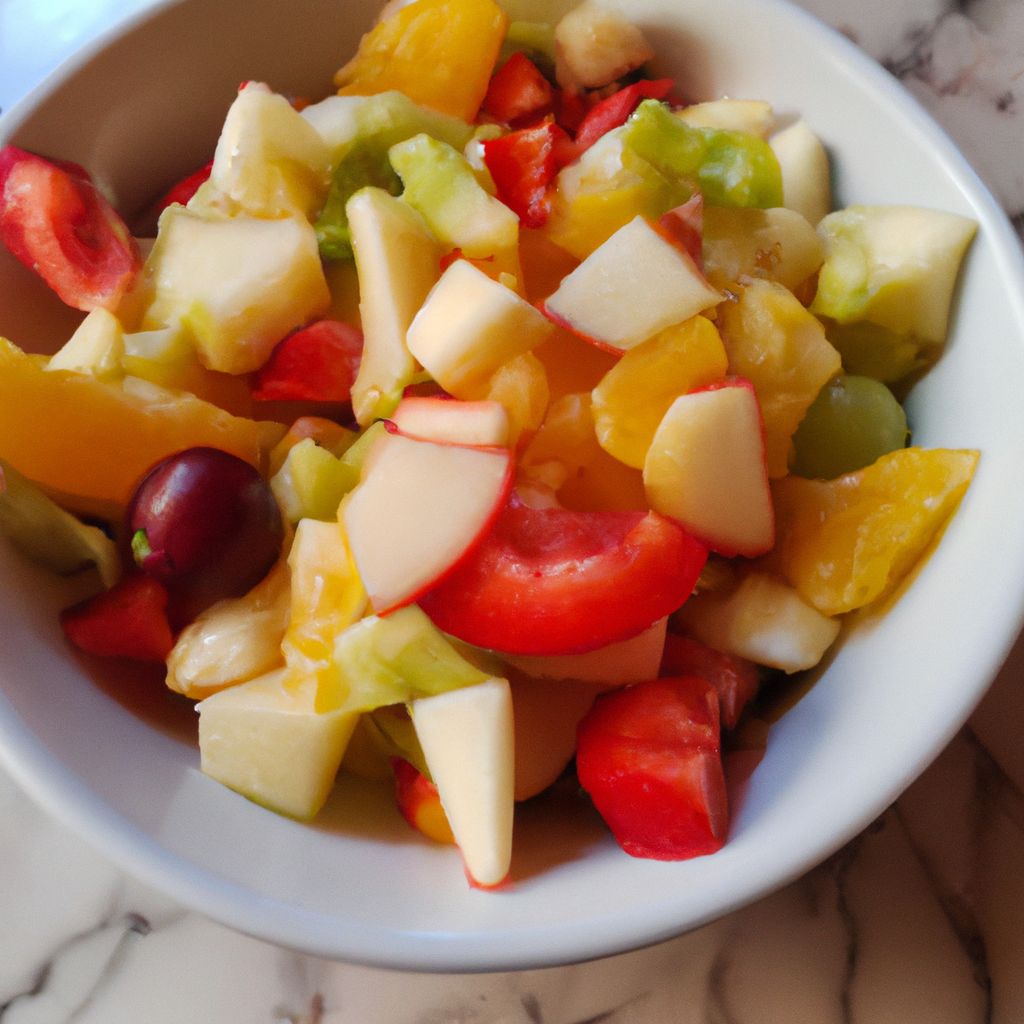 Receita de Salada com Frutas