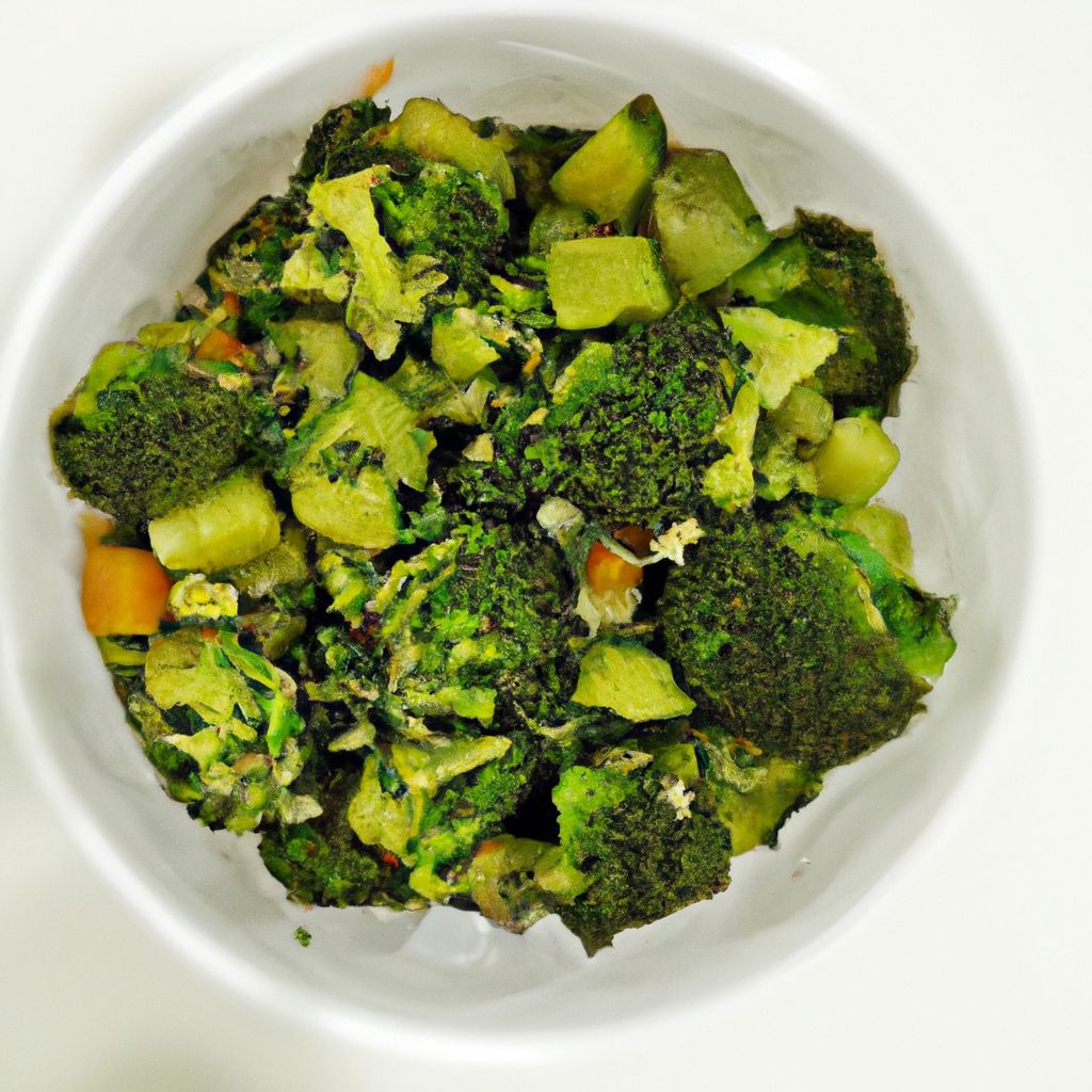 Receita de Salada de Brócolis com Gergelim