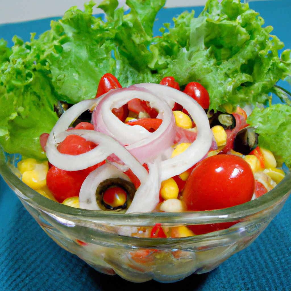 Receita de Salada Saborosa