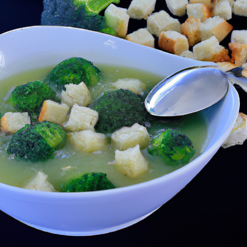 Receita de Sopa de Brócolis