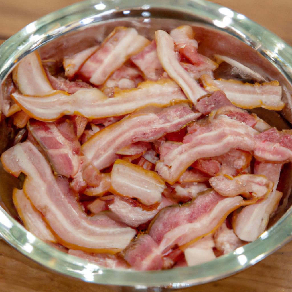 Receita de Talharim ao Bacon