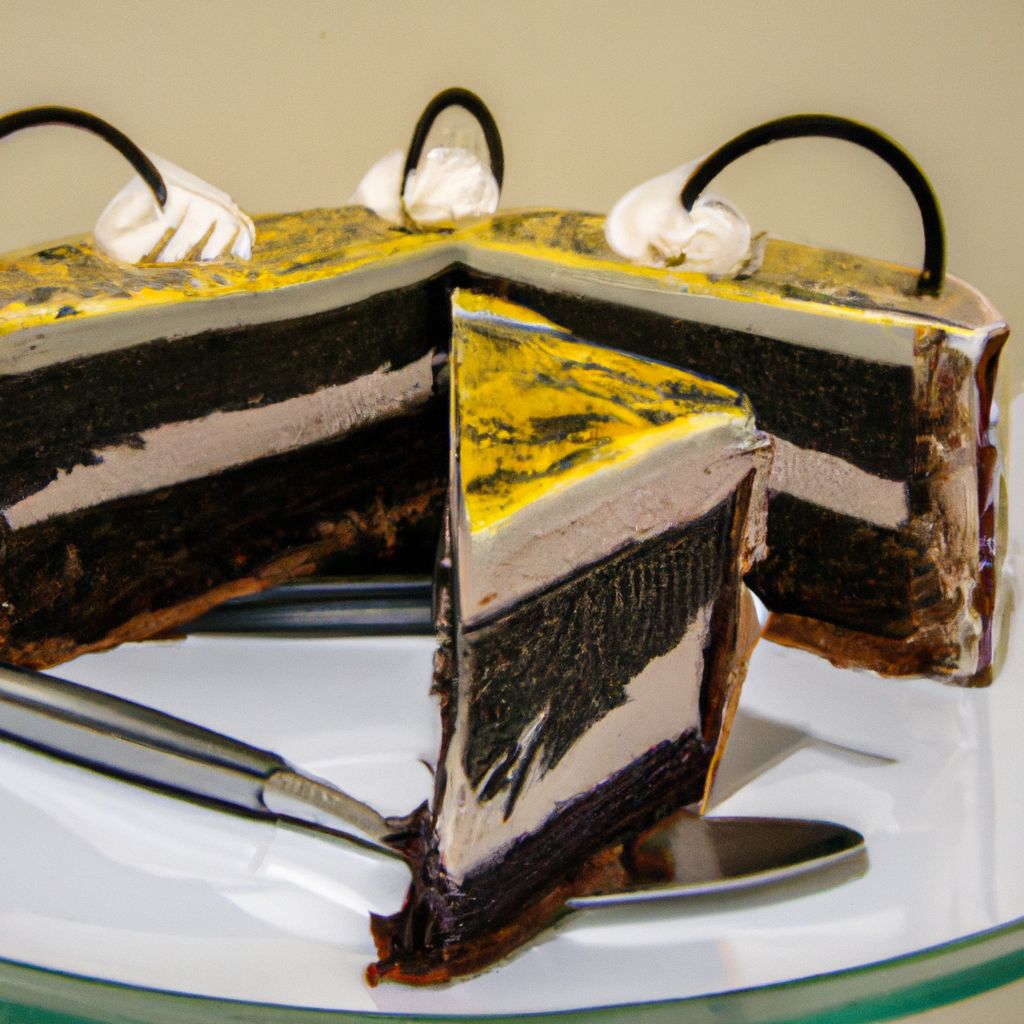 Receita de Torta de Chocolate Branco e Preto com Maracujá