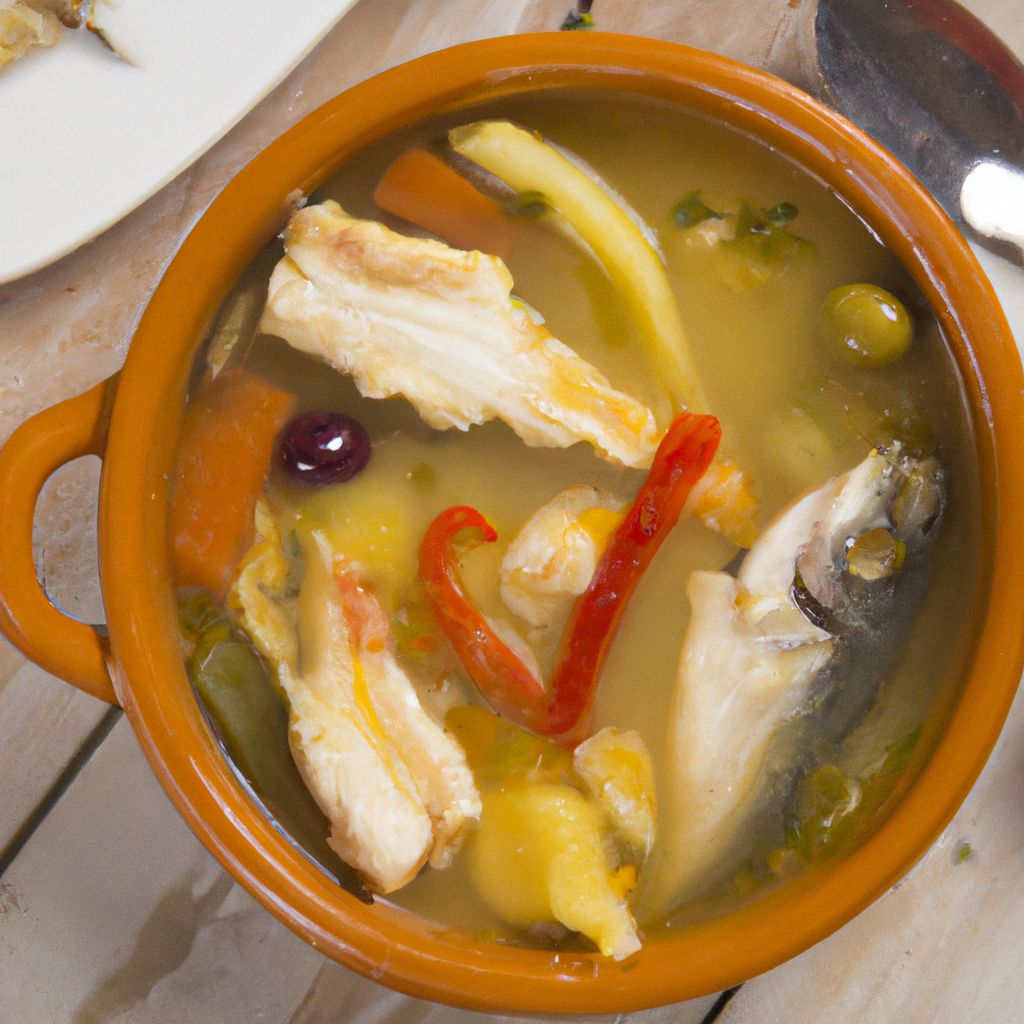 Sopa de Peixe Mediterrâneo